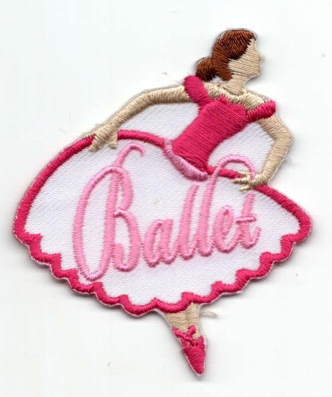 Baletovo gvožđe na patch ballerin ples dan