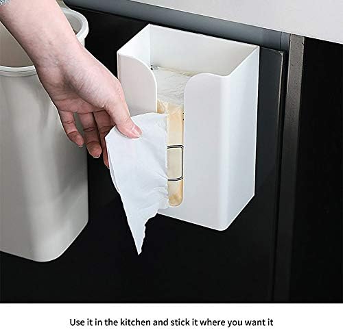 JYDQM multifunkcionalni stol držač lica držač salveta u kupaonici zidni tkivni tkiva na zid kuhinjskim samoljepljivim