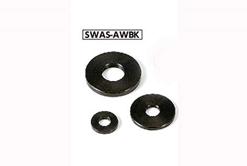 VXB Marka SWA-6-6-20-2-AWBK nehrđajući čelik Crno podešavanje Metalna perilica -Made u Japanu-pakovanje