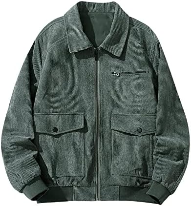 Dudubaby Sportska jakna za muške muške plišane zadebljane jakne velike veličine jakna od pune boje labavo