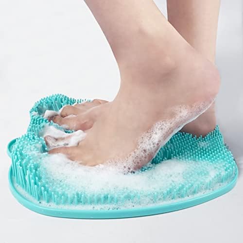 Amobon podloga za čišćenje stopala za tuširanje sa neklizajućim usisnim čašama, čistači stopala za upotrebu
