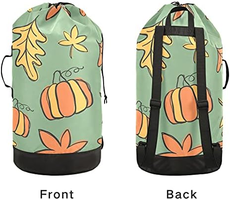 Jesen lišće bundeve zahvalnosti veš torba s naramenicama veš ruksak Torba vezica zatvaranje viseća korpa