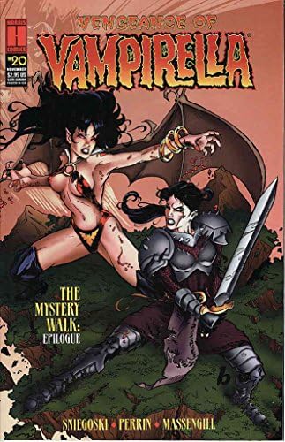 Vengeance of Vampirella 20 VF / NM; Harris strip knjiga | Misterija šetnja