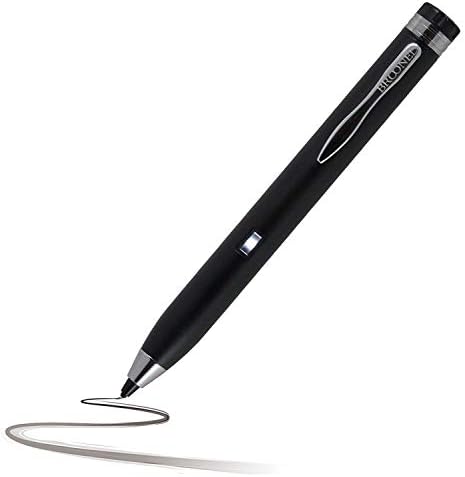 Bronel Crna fina tačaka digitalna aktivna olovka kompatibilna sa Lenovo ThinkPad X395 13.3