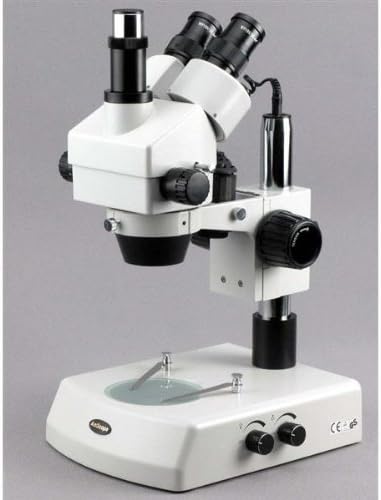AmScope SM-2TZ-DK-5m digitalni profesionalni Trinokularni Stereo Zoom mikroskop, okulari WH10x, uvećanje