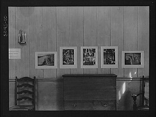 HistoricalFindings Fotografija: Izložba,Arnold Genthe Photographs,Guild Hall,East Hampton,Long Island,1933,1