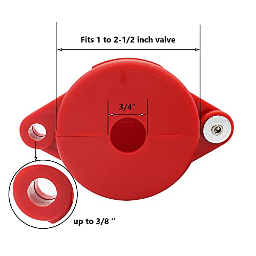 Sawisphy ventil za ventil 1 do 2-1 / 2 inča sa sigurnosnim katalonskim nosačem za slavine s vodom Zaključavanje