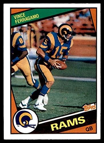 1984 TOPPS 283 Vince Ferragamo Los Angeles Rams Nm / Mt Rams Nebraska