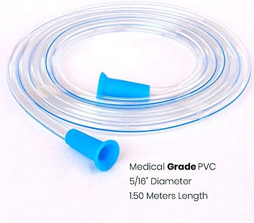 Healthandyoga potrepštine za klistir - PVC crijevo za klistir-1,5 metara