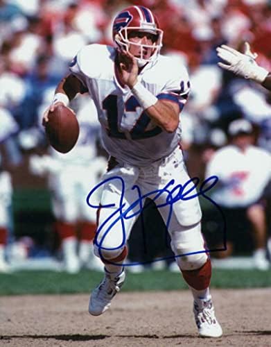 Jim Kelly potpisao autogragram 11x14 fotografija - Buffalo Bills Star QB, Fudbal Hof - AUTOGREM NFL fotografije
