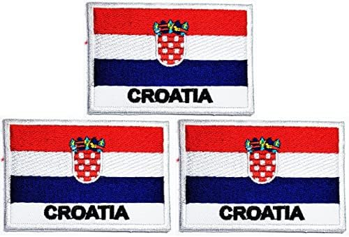 Kleenplus 3kom. 1, 7X2, 6 INČA. Croatia Flagers National Flag Country Military Taktical vezeni aplicirano