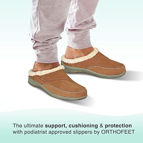 Orthofeet inovativne ortopedske papuče za žene-idealno za plantarni Fasciitis, stopalo & peta bol Relief.
