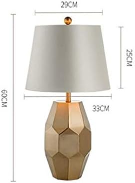 Zhaolei stolna svjetiljka nordijska metalna stolna svjetiljka luksuzna noćna lampa kreativna topla ukras