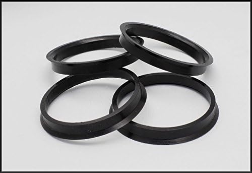 4 kom polikarbonat Hubcentric Prstenje sretne prstenove 63.4x69,85mm