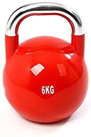 Profesionalni sportski kettlebells, sve čelični natjecatelj boje Kettlebell, atletski muškarci i žene dizanje
