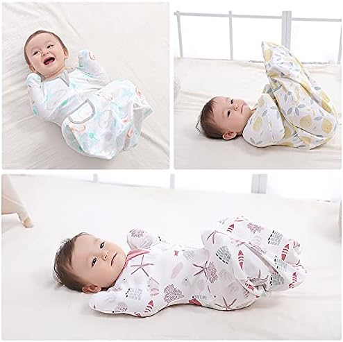 Zigjoy Baby prolazna torba za spavanje sa rukama up pamučna beba nosivost sa dvosmjernim patentnim