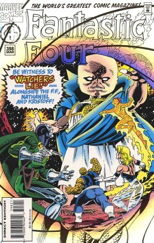 Fantastic Four 398SC VF / NM ; Marvel comic book / Tom DeFalco