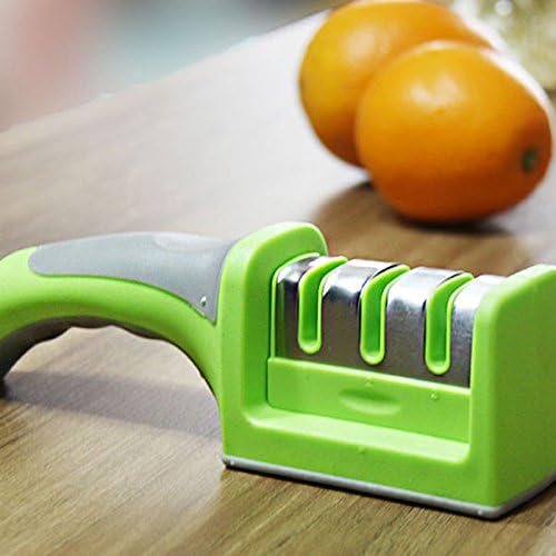 Trostepeni oštrač noža - alat za oštrenje kuhinjskog noža pomaže u popravljanju, obnavljanju i poliranju