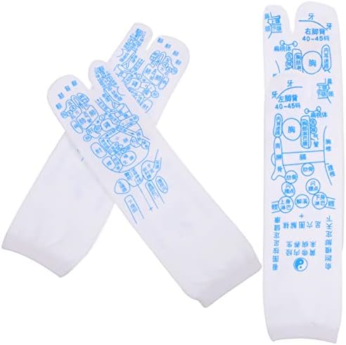 Healeved ženske čarape ženske čarape 2 setovi refleksologije masaža čarapa akupresura zona refleksologije