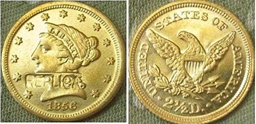 Challenge Coin $ 2 5 Liberty Gold 1856 Copy Coins Copy Poklon za njemu kolekcija novčića