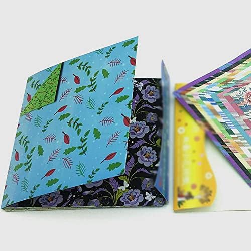 Wxynhhd 60pcs obojen cvjetni origami dvostrani tiskarski uzorak DIY ručno rađeni materijali Lucky Star sklopivi