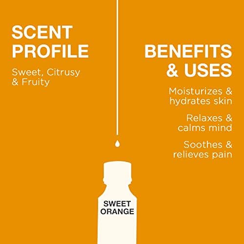 Orange eterično ulje za difuzor i papriku nameru za set za rast kose - terapijskih vrsta prirode Esencijalni