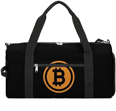 Bitcoin Logo putna torba Gymbag Weekender torbe Sportska teretana torba putovanje sa pretincem za cipele