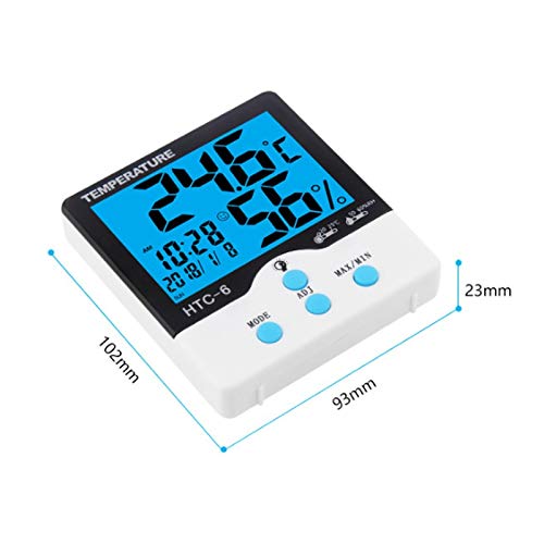Yasez visoka preciznost LCD digitalni termometar higrometar unutarnjih elektronskih temperaturna vlažnost