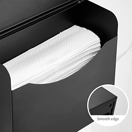 Zheinj zidni papirni ručnik za papir Dvostruki dozirni držač papira Metalna kuhinjska tkiva Dispenser Bathroom