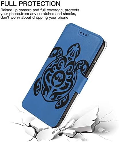 Havajska morska kornjača iPhone 8 futrola,futrola za iPhone 7, novčanik Flip kožna futrola sa utorom za kreditnu karticu držač lične kartice nosač iPhone SE torbica za novčanik