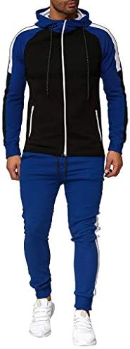 Muškarci TrackSuit Jesen Stripe Trumske duksere Top hlače postavlja sportsko odijelo JOGGING Oprema