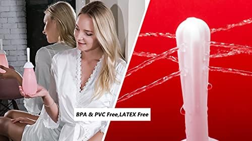 RVDKBULB prirodni vaginalni sistem za čišćenje, BPA & PVC besplatno, kompatibilan sa DMSO / MMS, Pink