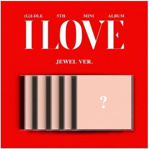 Dream I-DLE I Love 5. mini album Jewel Case Verzija CD + brošura + lirska papira + fotokard + praćenje