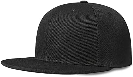 Tijeyi Snapback šeširi za muškarce ravni Bill muški Snapback šešir Hip Hop stil prazna jednobojna Podesiva bejzbol kapa za dječake