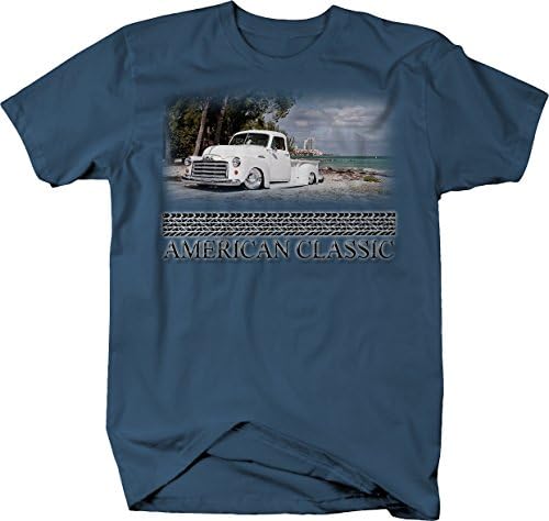 Američki klasični kamion iz 1950. godine Custom HOTROD plaža majica za muškarce