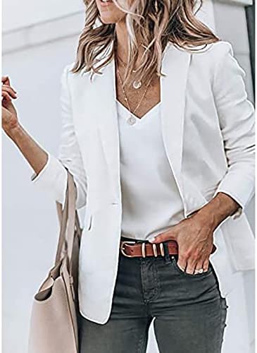 Foviguo Cardigan za žene, moderne jakne bez rukava Žene Novogodišnje Park Solid V Vrat Vest Comfort Slim