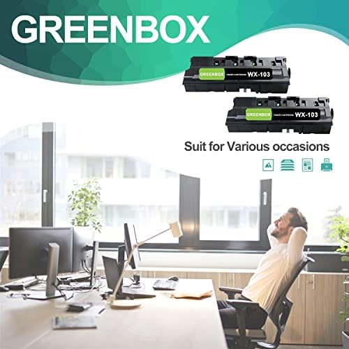 GreenBox kompatibilna za zamjenu kontejnera za otpadne tone WX-103 za Konicu WX-103 A4NN-WY3 A4NN-WY1 A4NN-OY2