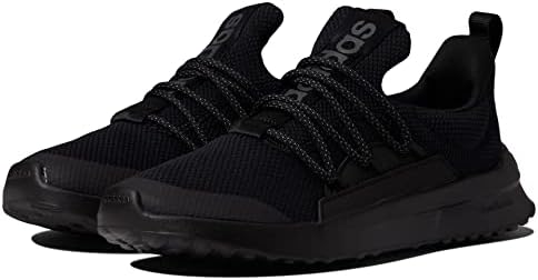 Adidas Lite Racer prilagodio 5,0 cipela za trčanje, crna / crna / siva, 2.5 američko unisex malo dijete