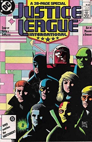 Justice League International 7 VF; DC stripa knjiga