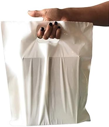 Bijele plastične vrećice za trgovinu, različite veličine 9 x12, 12 x15, 15 x18 pakovanja 100/200/500 Torbe