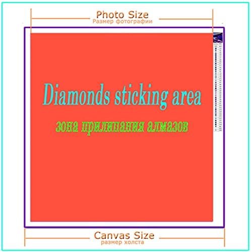 Moonlee Diamond Slikarski setovi, Diamond Art Horse, Diamond Dots Gem Art Puna bušilica, Dječja boja dijamanti