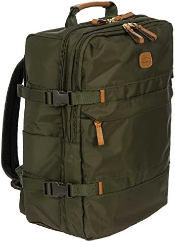 Bric's X-Travel Montagne ruksak - 16,5 inča - Nošenje torbe za muškarce i žene - putni dodatak - maslina