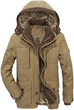 Muška jesenina i zimska modni povremeni patentni patentni stereo patch džep plus baršunasti pamučni jaknu