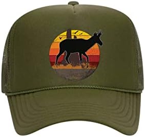 Antelope šešir / Prongghorn zalazak sunca / podesivi snapback / Big Game Lov