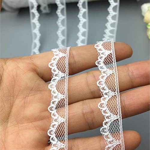 10 metara vezenje čipke čipke obloge vjenčanog ukrasa Bouqueque poklon zanatske obnase vrpce DIY šivaći