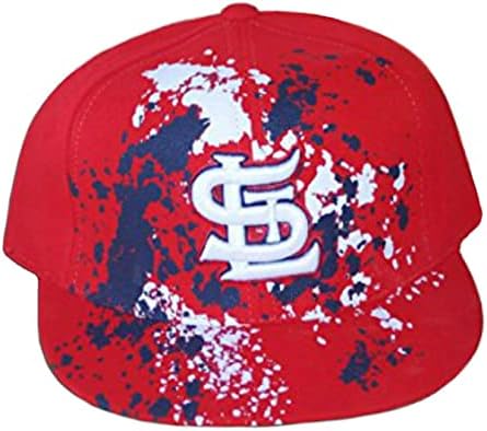 St. Louis Cardinals Boja Splatterne kape za kapu - Crvena