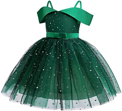 Toddler Rainbow Pageant haljine za djevojčice Tutu zabava Sparkly Princess haljina 2-10 godina