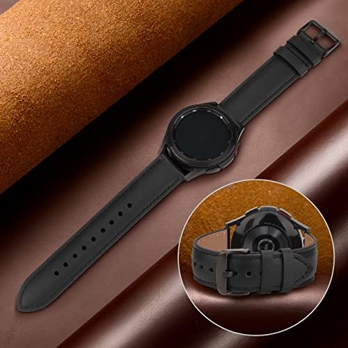 Meliya kožna traka za Samsung Galaxy Watch 3 trake 41mm Žene Muškarci, 20 mm Podesiva zamjena za zamjenu od meke kože za Galaxy Watch 3 trake 41mm