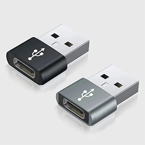 USB-C ženka za USB mužjak Brzi adapter kompatibilan sa vašim ZTE Blade X za punjač, ​​sinhronizaciju, OTG