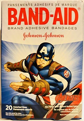 BAND-AID® Brand zavoje sa Marvel Avengers, 20 brojeva